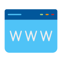 sitio web icon