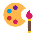 paleta de colores icon