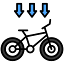 carril bici icon