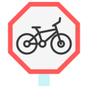 carril bici icon