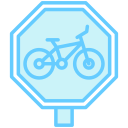 carril bici icon