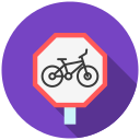 carril bici icon