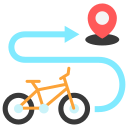 carril bici icon