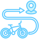 carril bici icon