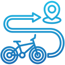 carril bici icon