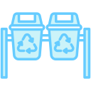 contenedor de reciclaje icon