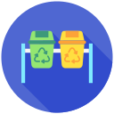 contenedor de reciclaje icon