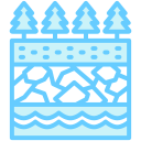 agua subterránea icon