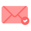 correo verificado icon