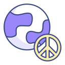 paz mundial icon