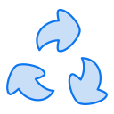 símbolo de reciclaje icon