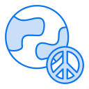 paz mundial icon