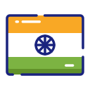 bandera india icon