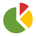 gráfico circular icon