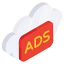 publicidad en la nube icon