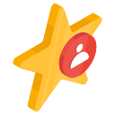 usuario estrella icon