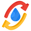 reciclar agua icon