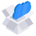 caja de nubes icon