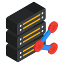 compartir base de datos icon