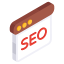 sitio web seo icon