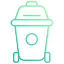 contenedor de reciclaje icon