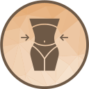 cuerpo delgado icon