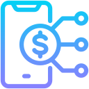 dinero digital icon