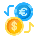 cambio de dinero icon