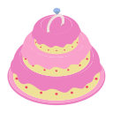 pastel de bodas icon