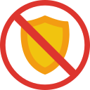 sin seguridad icon