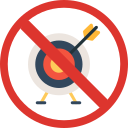 señal de prohibido icon