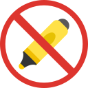 señal de prohibido icon