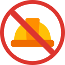 señal de prohibido icon