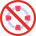 señal de prohibido icon