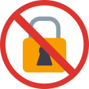 señal de prohibido icon