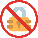 señal de prohibido icon