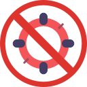 señal de prohibido icon