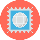 sello postal icon