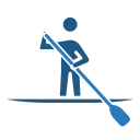 paddleboarding icon