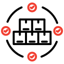 cadena de suministro icon