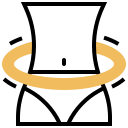 Hula hoop icon