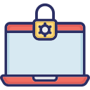 seguridad de la computadora portátil icon