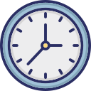 hora del reloj icon