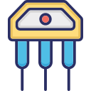 conector de alimentación icon