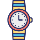 reloj de mano icon