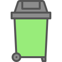 cubo de basura icon