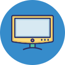 pantalla del monitor icon