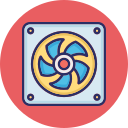 ventilador de la cpu icon