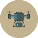 dron con cámara icon