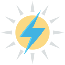 célula solar icon